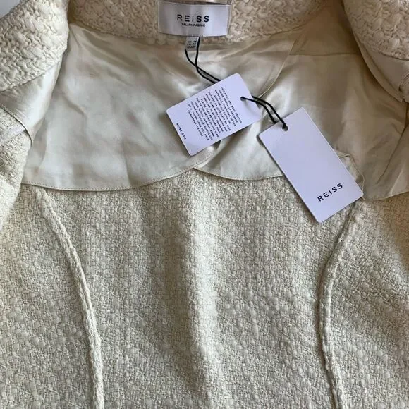Reiss Women’s June elegance wool Cardigan size 8 , NWT - Picture 7 of 13